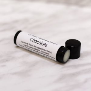 Chocolate lip balm